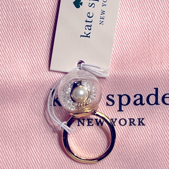 New Kate Spade arctic friends penguin snow globe ring - Picture 7 of 9